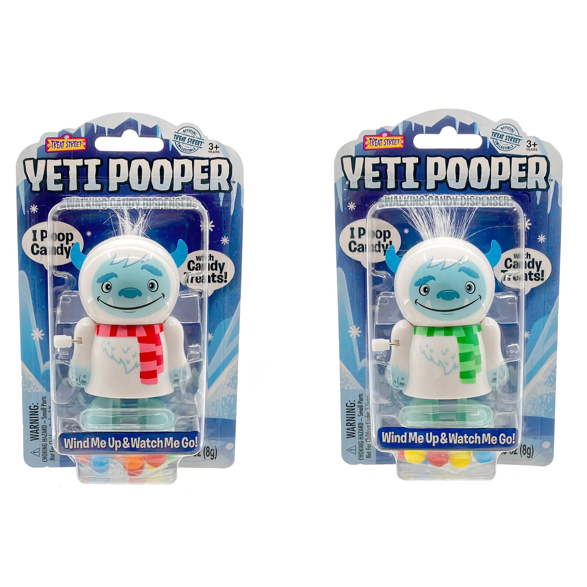 Assorted Yeti Pooper™ Walking Candy Dispenser